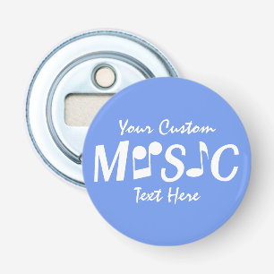 MUSIC Custom Text & Color Flaschenöffner