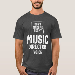 Music Director Job Beruf Birthday Worker T-Shirt