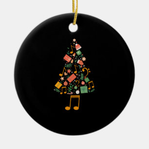 Music Director von Christmas Tree Musician Komponi Keramik Ornament