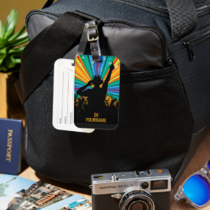 Music DJ individuelle Name Gepäckanhänger