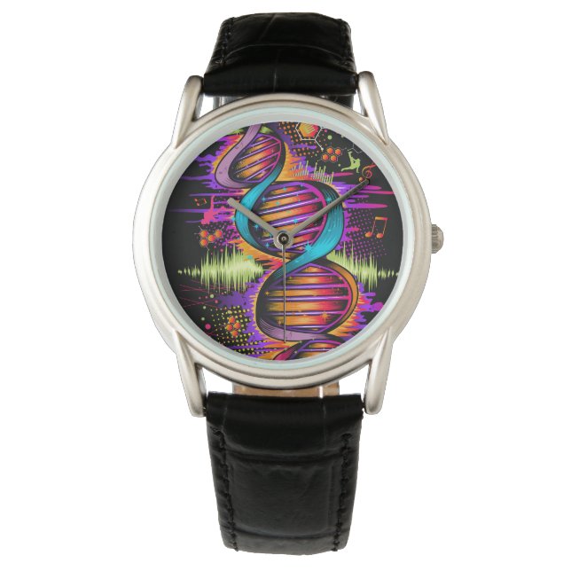 Music DNA Armbanduhr (Vorderseite)