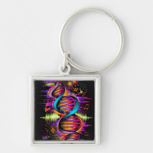 Music DNA Schlüsselanhänger