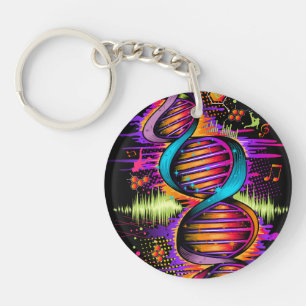 Music DNA Schlüsselanhänger