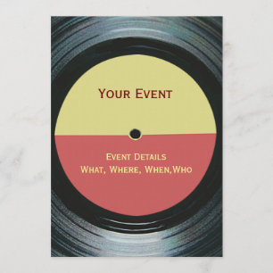 Music Event DJ Party Einladung