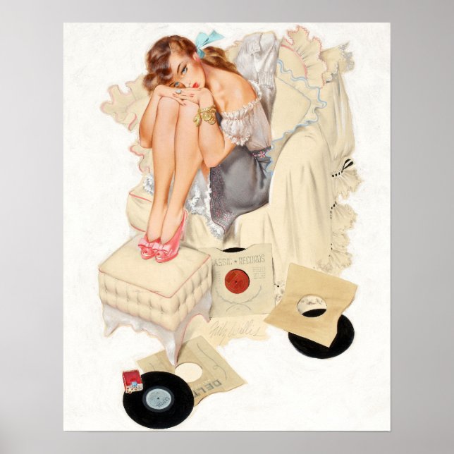 Music Fan Pin Up Poster (Vorne)