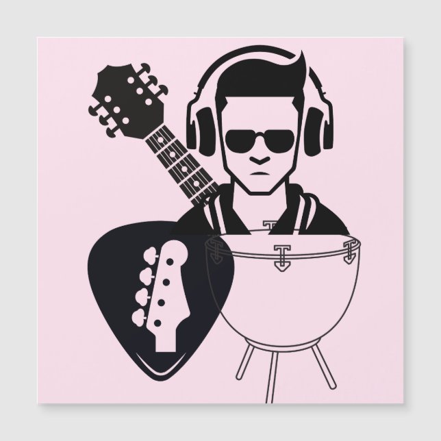 Music Galore Magnetkarte (Vorderseite)