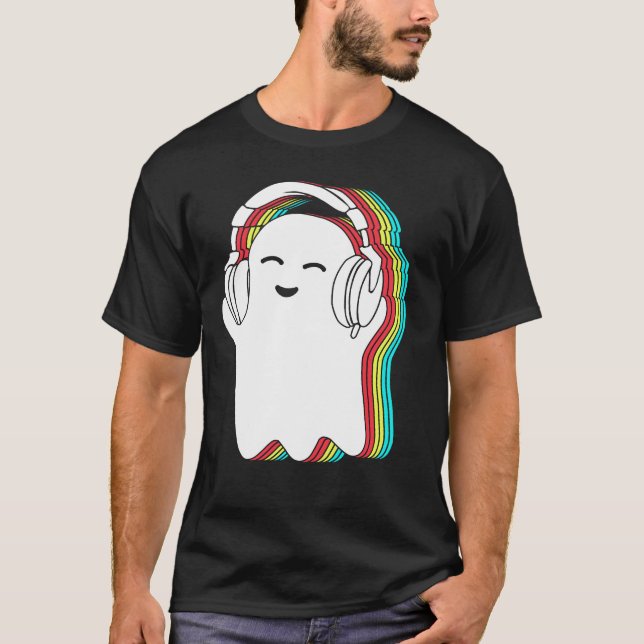 Music ghost T-Shirt (Vorderseite)