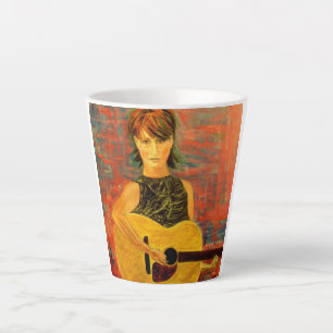 Music Girl Milchtasse