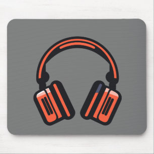 Music Headphone City Rhyme Wonderful Vibes Vector Mousepad