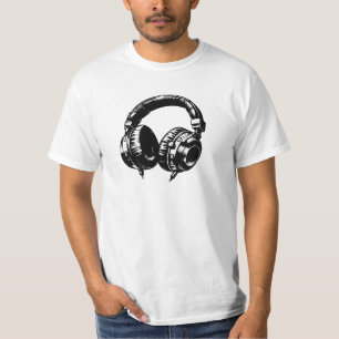 Music Headphones DJ Birthday Party T-Shirt