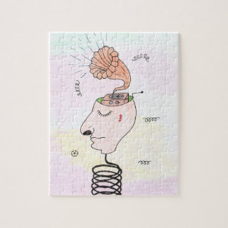 "Music in my head" Postcard Puzzle