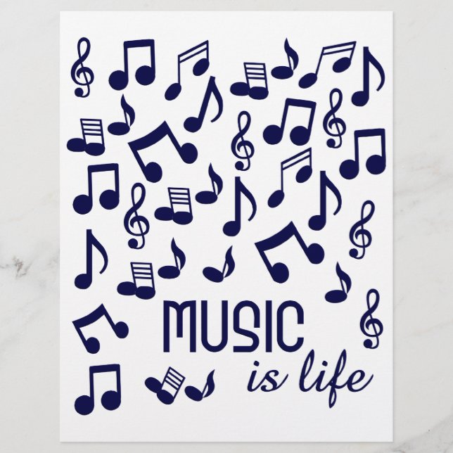 Music is Life Flyer (Vorne)