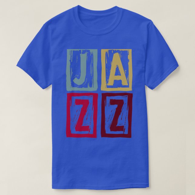 Music Jazz Soul Funk T-Shirt (Design vorne)
