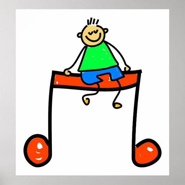 Music Kid Poster (Vorne)