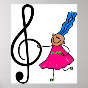 Music Kid Poster