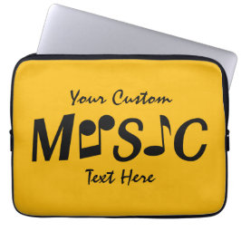 MUSIC-Laptop-Ärmel Laptopschutzhülle