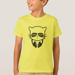 Music Lover Cat T-Shirt
