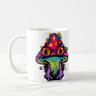 Music Lover Edm Rave Dj Trippy Frog Kaffeetasse