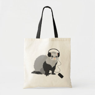 Music Lover Ferret Tragetasche