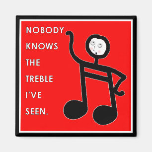 Music Lover-Geschenk Magnet