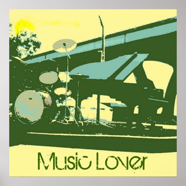 Music Lover Poster (Vorne)