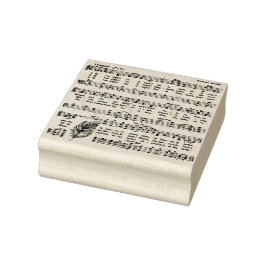 Music Lover Rubber Briefmarke Gummistempel