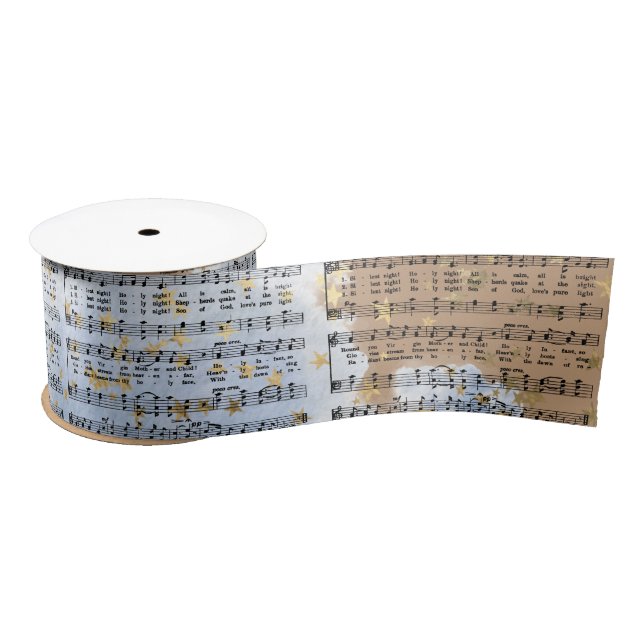 Music Lover Satin Ribbon Satinband (Spule)