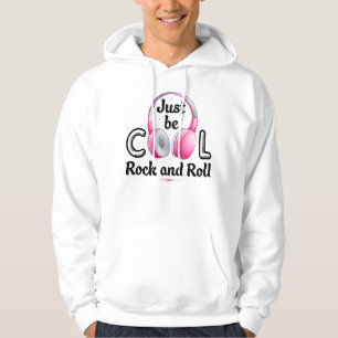 Music Lover Sei Cool Rock and Roll Hoodie