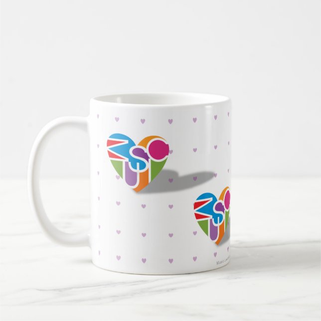 Music Lover-Tasse Kaffeetasse (Links)