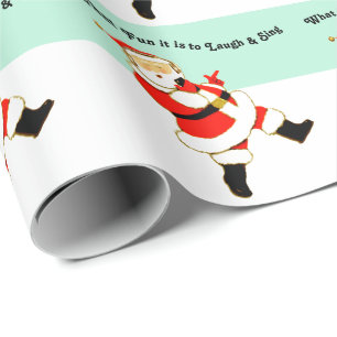 Music Lover Weihnachtsgeschenk Geschenkpapier