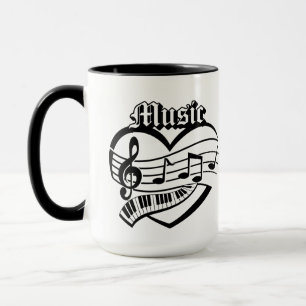 Music Lovers Mug Tasse