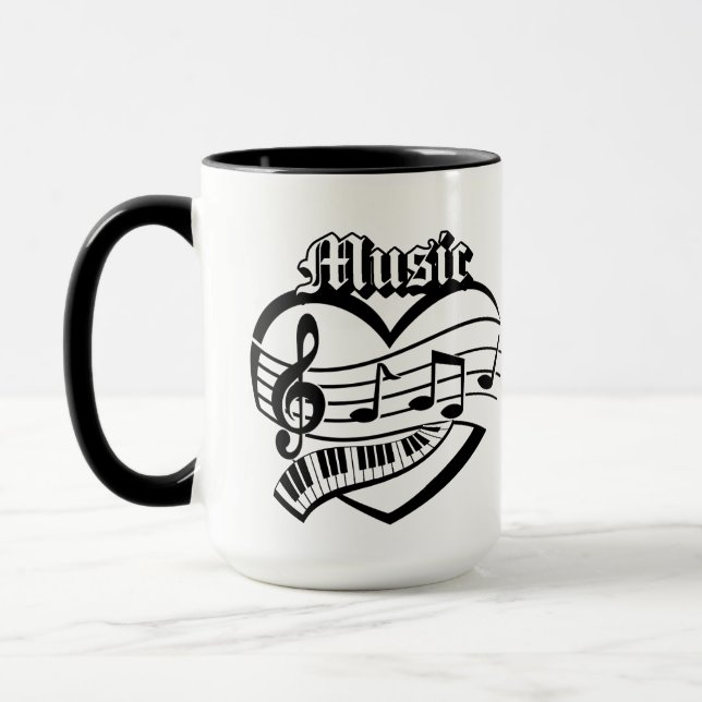 Music Lovers Mug Tasse (Links)
