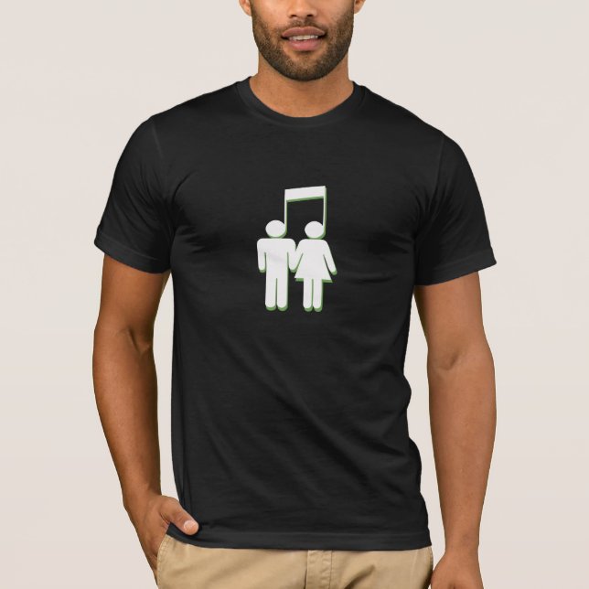 Music Lovers T - Shirt (Vorderseite)