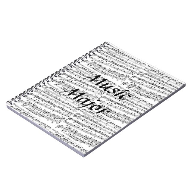 Music-Major-Journal Notizblock (Linke Seite)