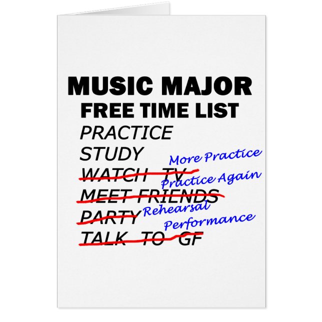 Music Major List - Typ (Vorne)