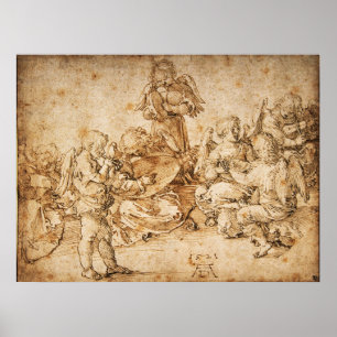 Music Making Angels von Albrecht Durer Poster