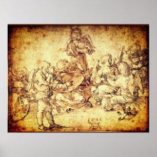 Music Making Angels von Albrecht Durer Poster