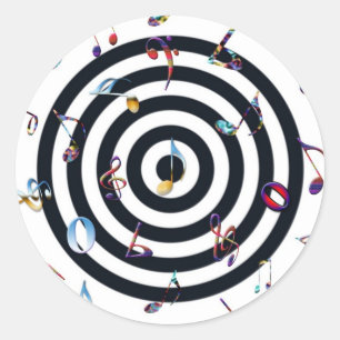 Music Mania - Aufkleber