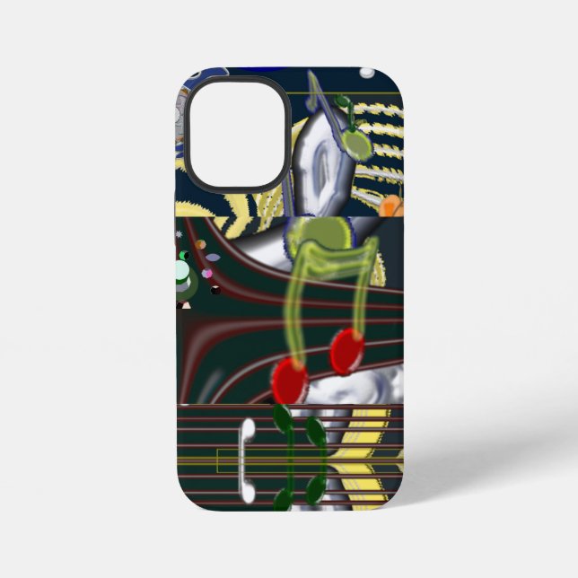 Music Mice iPhone Hülle (Rückseite)