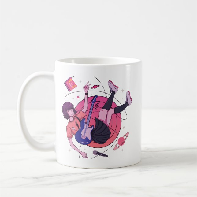 Music n'Japanese Anime Kaffeetasse (Links)