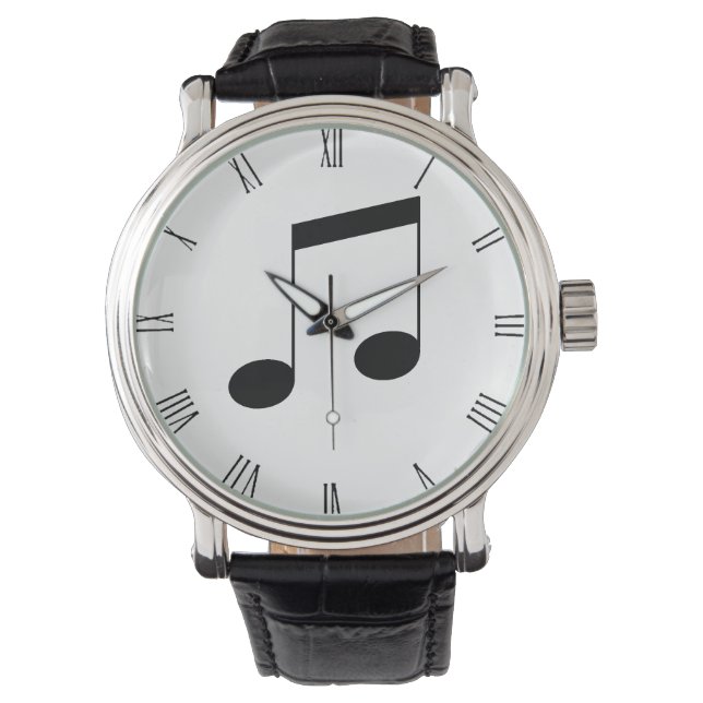 Music One Black Beam Note, Armbanduhr (Vorderseite)