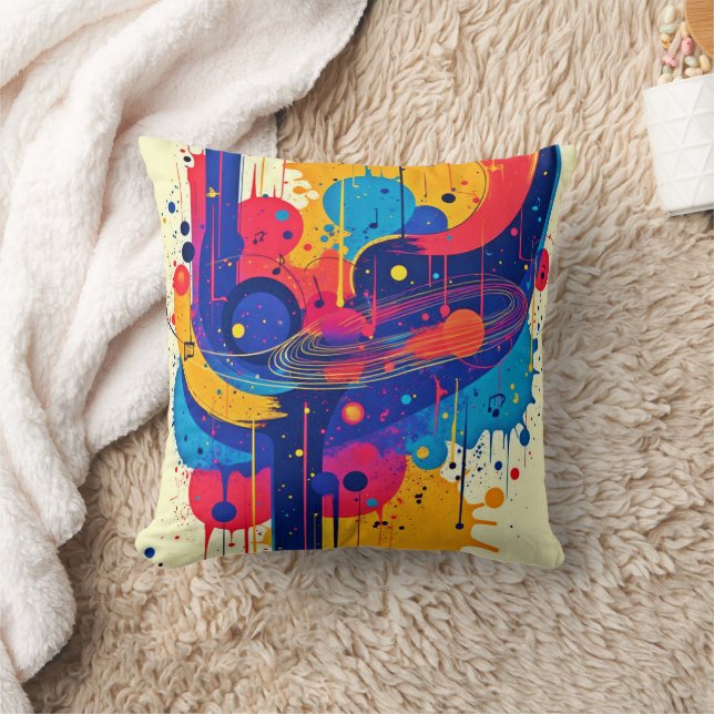 Music Paints Emotion Kissen (Decke)