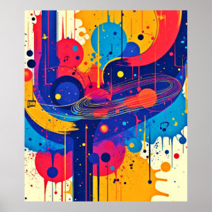 Music Paints Emotion Poster