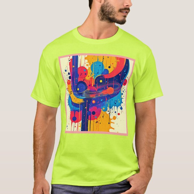 Music Paints Emotion T-Shirt (Vorderseite)