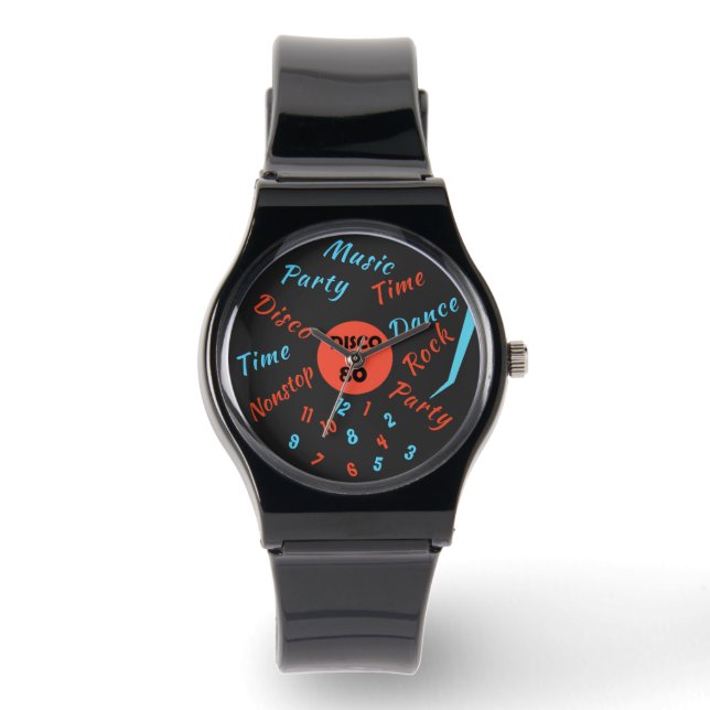 Music Party Watch Armbanduhr (Vorderseite)