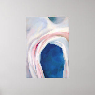 Music Pink and Blue von O'Keeffe Leinwanddruck