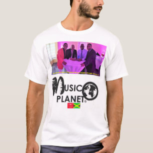 MUSIC PLANET DT DT WK CR MT Herren Basic T-Shirt