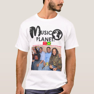 MUSIC PLANET Herren Basic T-Shirt