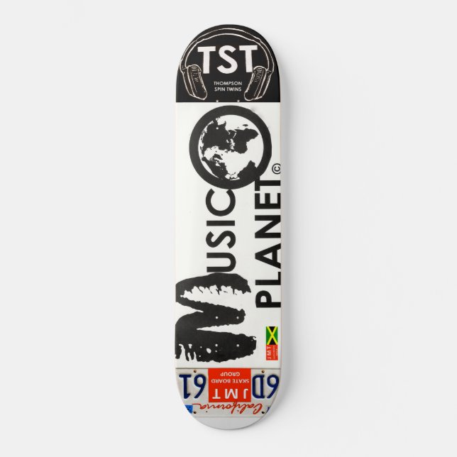 MUSIC PLANET SKATEBOARD JMT USA Skateboard (Vorderseite)