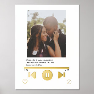 Music Player Foto Personalisiert Foliendrucke